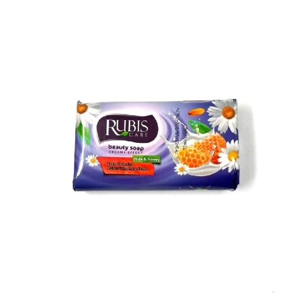 Rubis beauty мыло milk-honey 150гр 8бл.(48шт)
