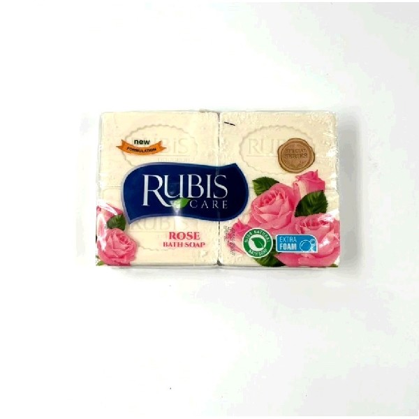 Rubis beauty мыло rose-с.а.роза.4 lu 200гр 10б(40)