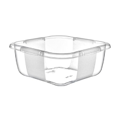 Тазик квадратный прозрачный 3 л er-164