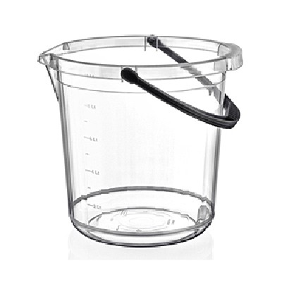 Ведро прозрачное 10 л. er-553