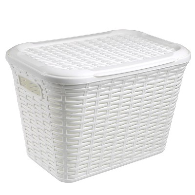 Пластиковая ротанговая корзина (20л) ucsan m-073