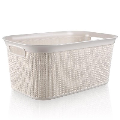 Пластиковая корзина для белья 38 л. ucsan m-080