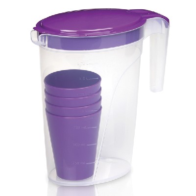 Графин (2 л.) стакан ucsan m-098