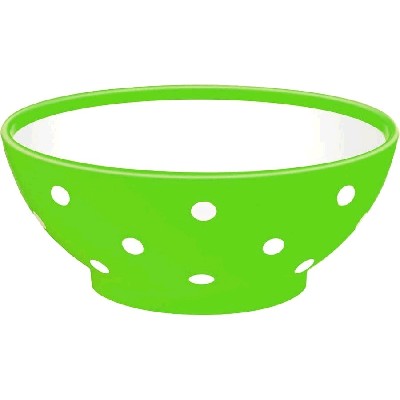 Drop design double color bowl 3 l 