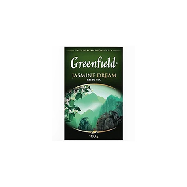 Greenfield jasmine dream зеленый чай н 100 гр*14
