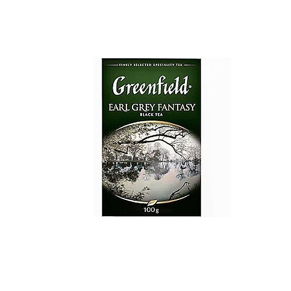 Greenfield earl grey fantas черный чай н 100 гр*14