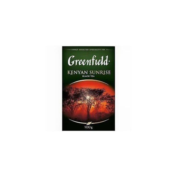 Greenfield kenyan sunrise черный чай н 100 гр*14
