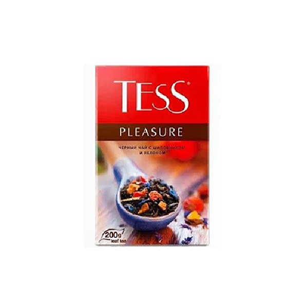 Tess tess pleasure черный чай 200 гр *12