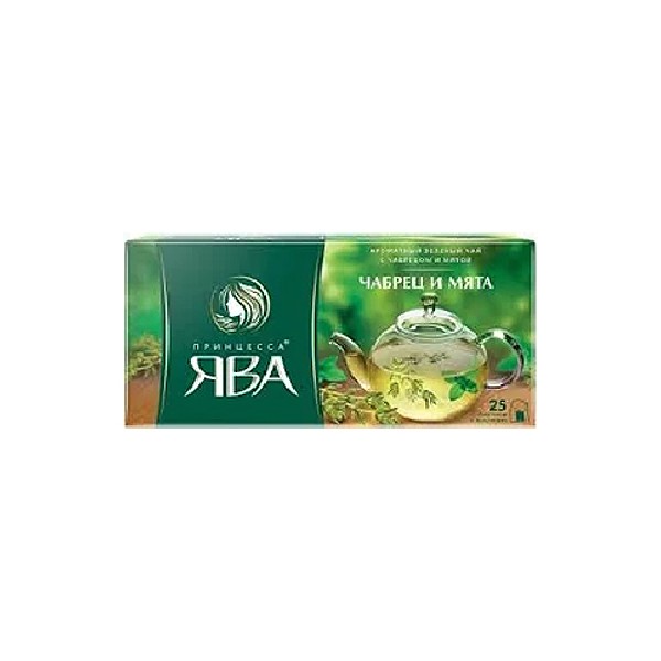 Ява чабрец и мята зеленый чай 1.5*25*18