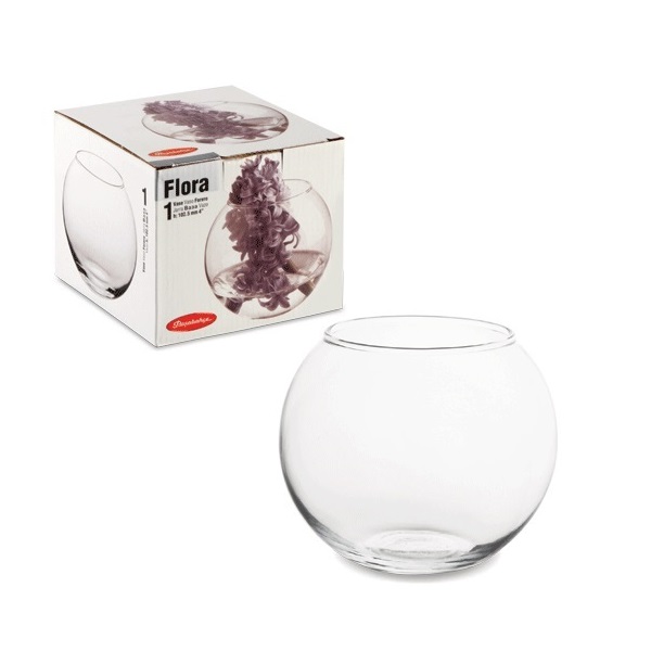 Flora круглая ваза 102.5х79.5х52 mm 1*12