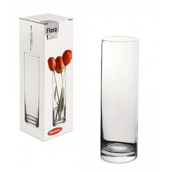 Flora мал.круглая ваза 265х60х78 mm 1*12