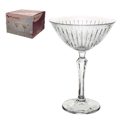 Joy бокал для мартини 220 сс (4) 1*2