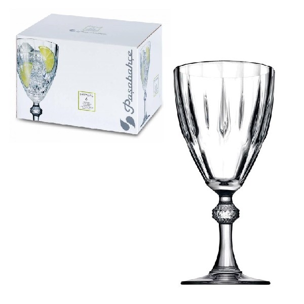 Diamond фужер для вина 300 сс (6) 1*4