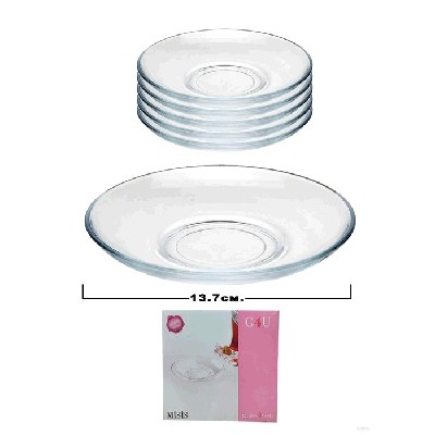 G4u тарелочки для чая 110 мм (6) 1*12