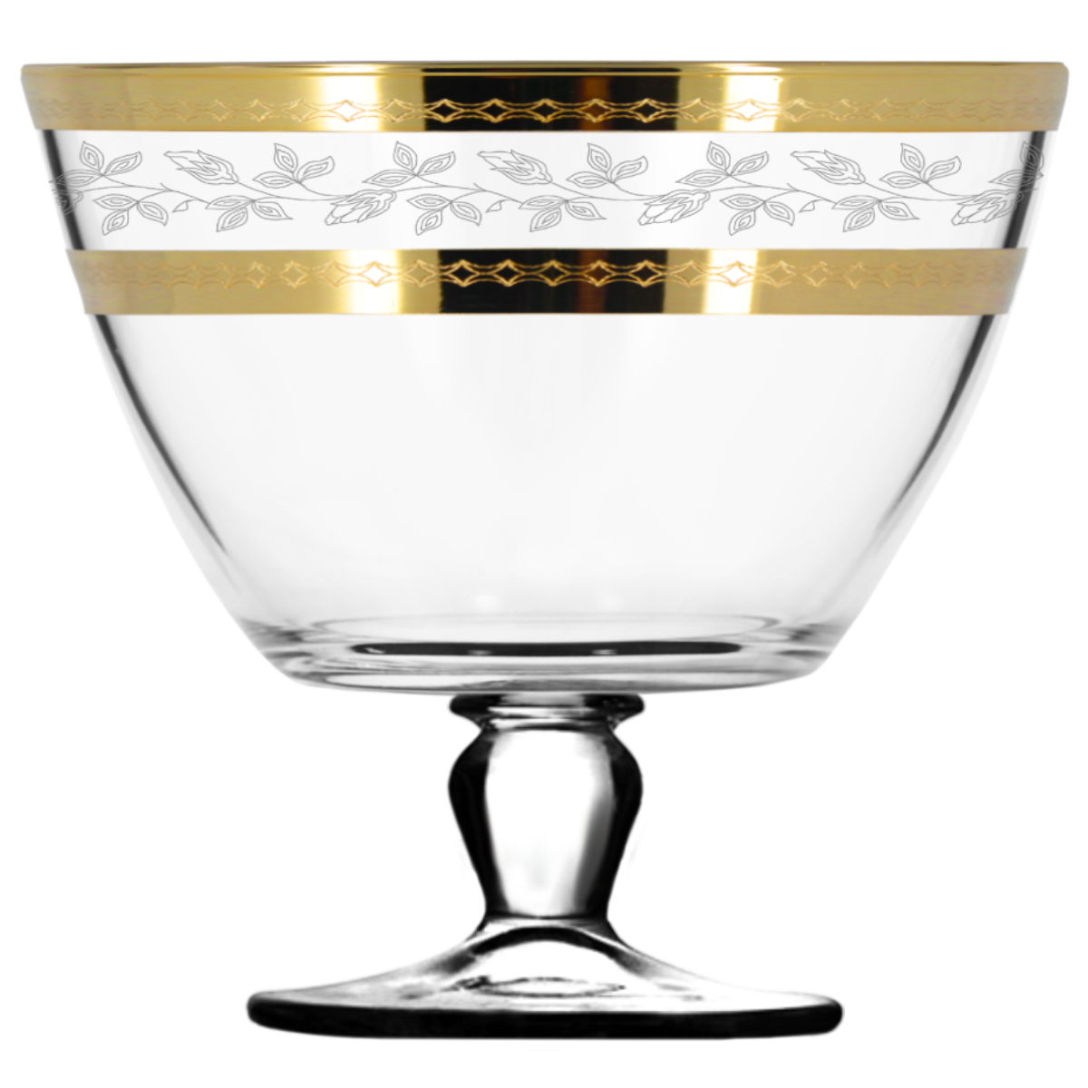 Eav116-2326/s ваза на ножке лоза 1*4