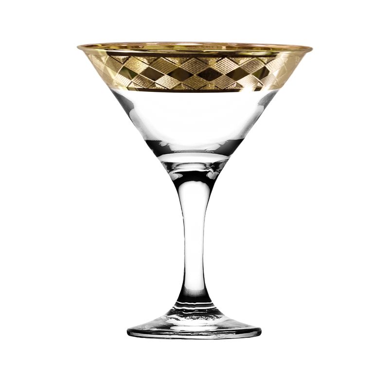 Tav324-410/s набор 6 фужеров витраж 1*4