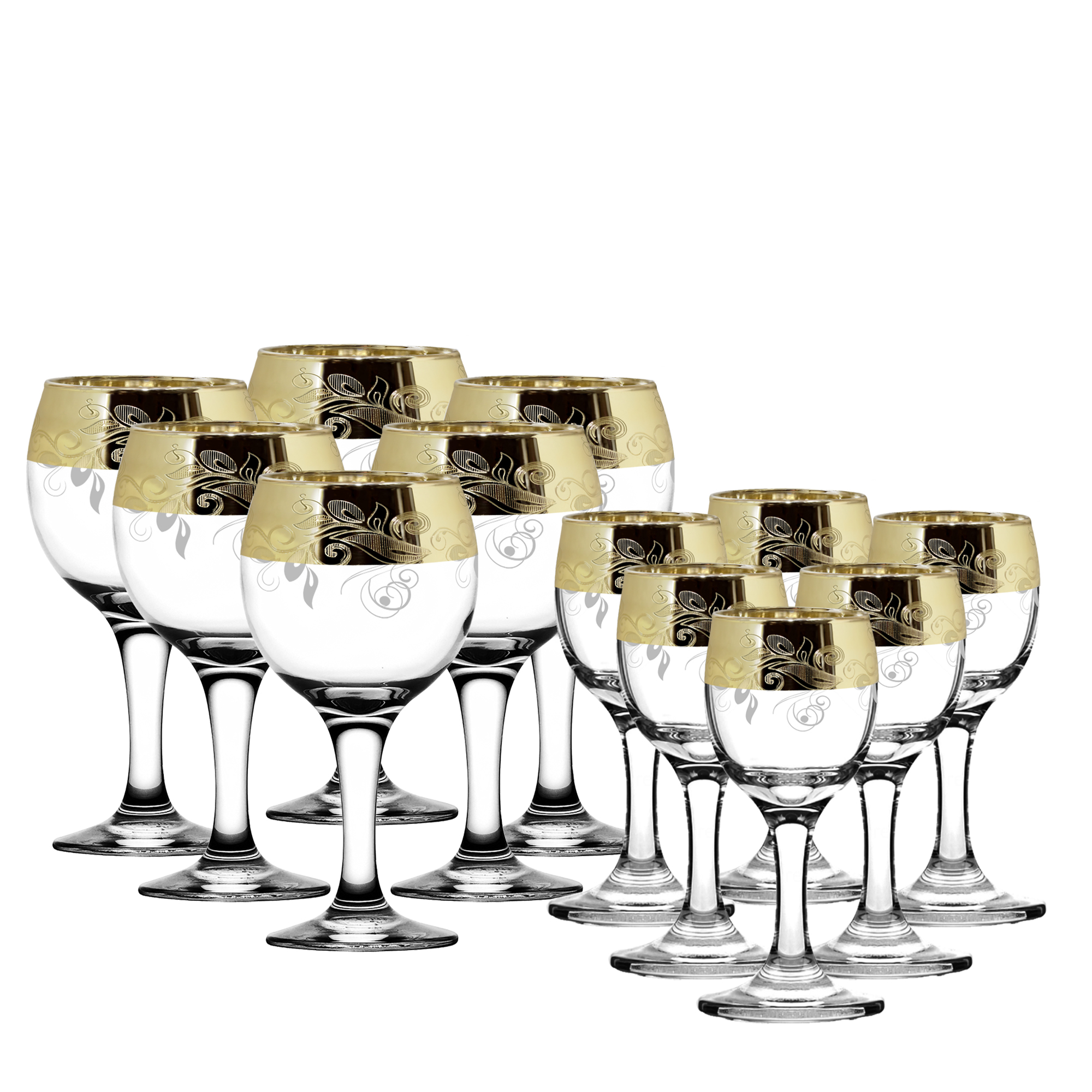 Tav324-411/134/s набор 12 предметов витраж 1*2