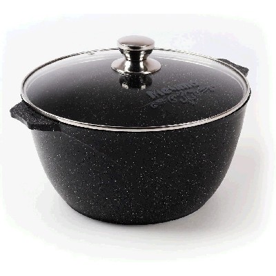 Кастрюля 5л гранит black 45802